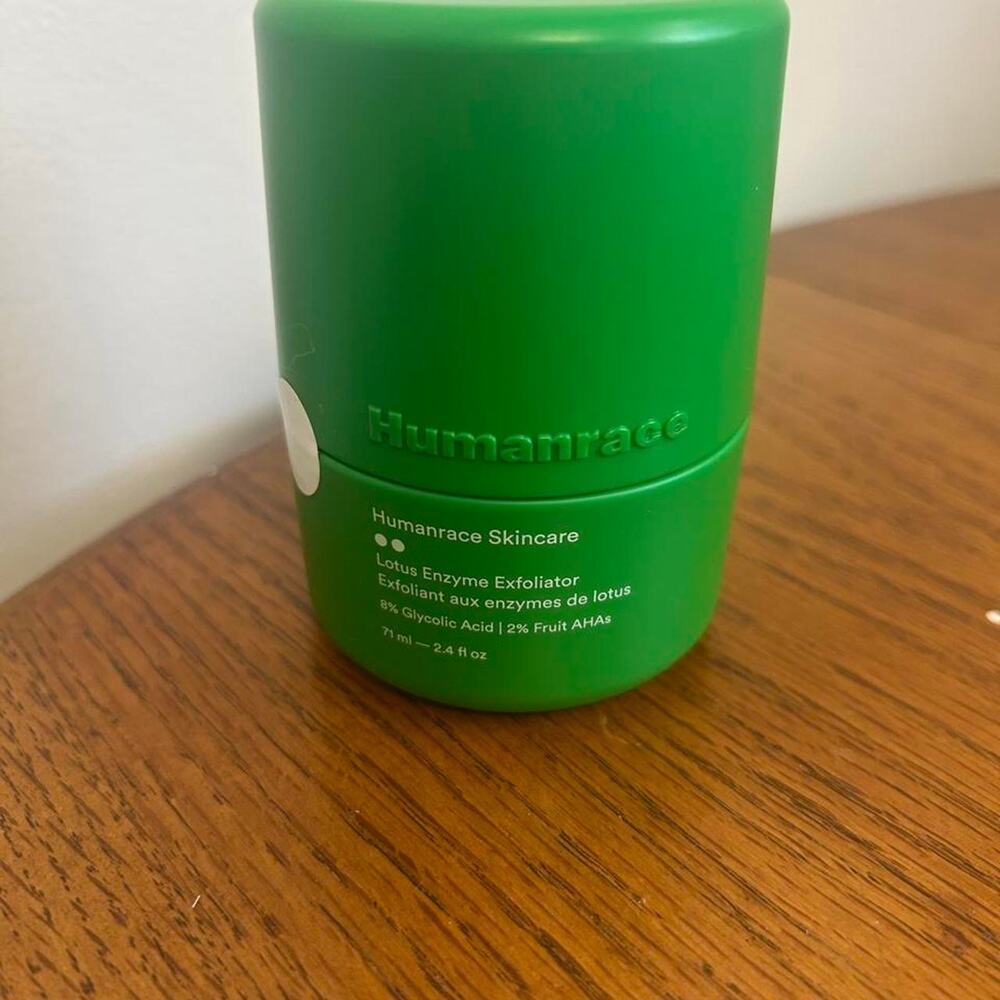 Humanrace lotus enzyme exfoliator 24oz